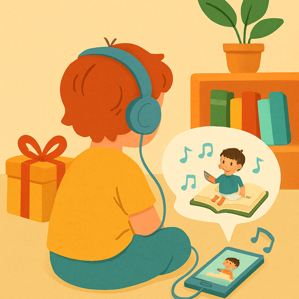 Prezent, który zostaje w pamięci na dłużej. Dlaczego spersonalizowany audiobook to więcej niż zabawka?